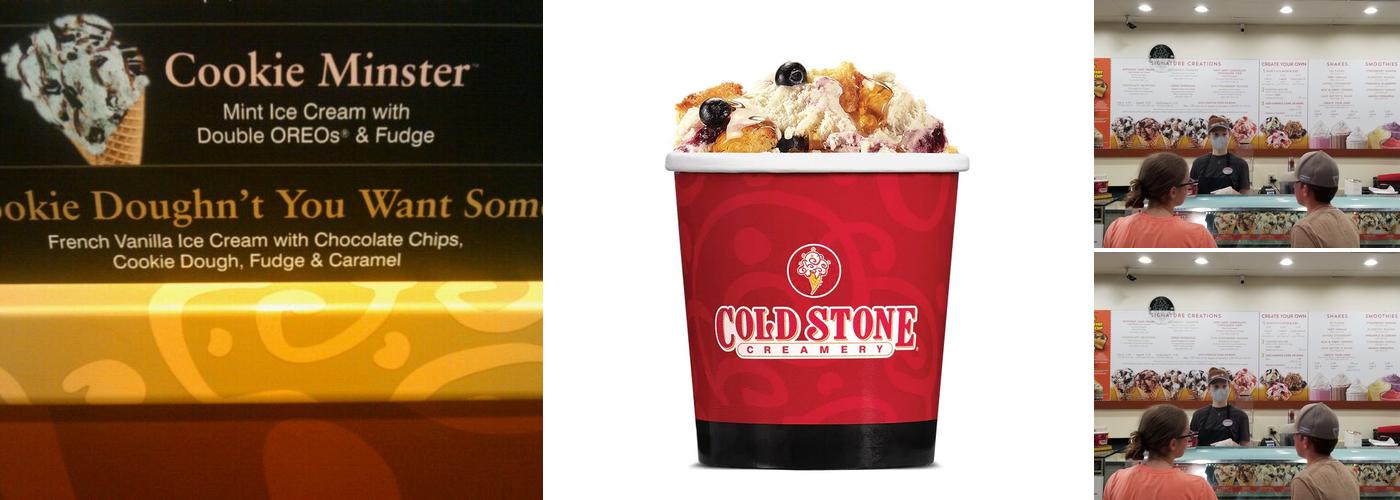 Cold Stone Creamery Menu