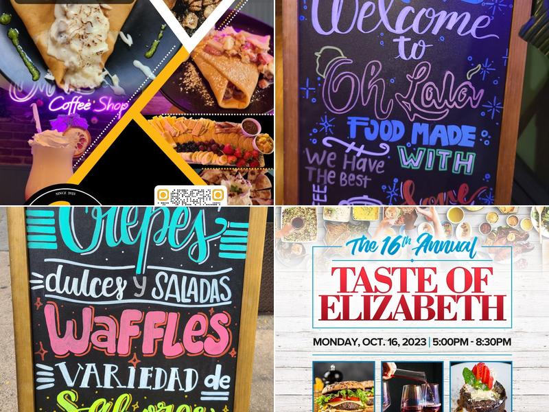 Oh lala Crepes & Coffee Shop Menu