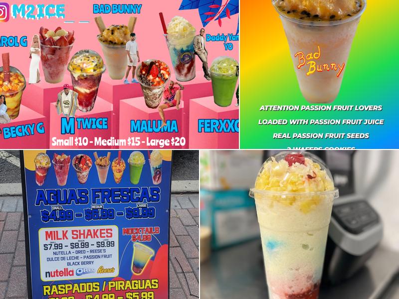 M2ICE Menu