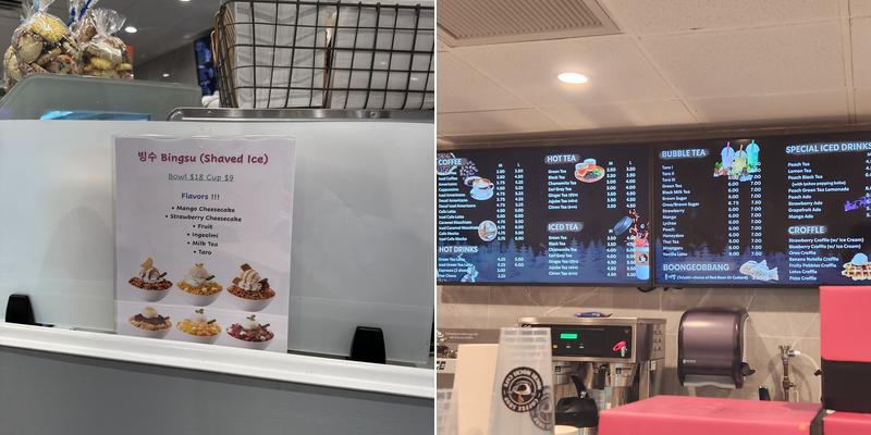 Mochi Mochi Cafe Menu