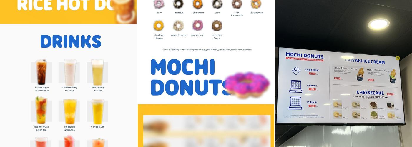 Mochi Ring Menu
