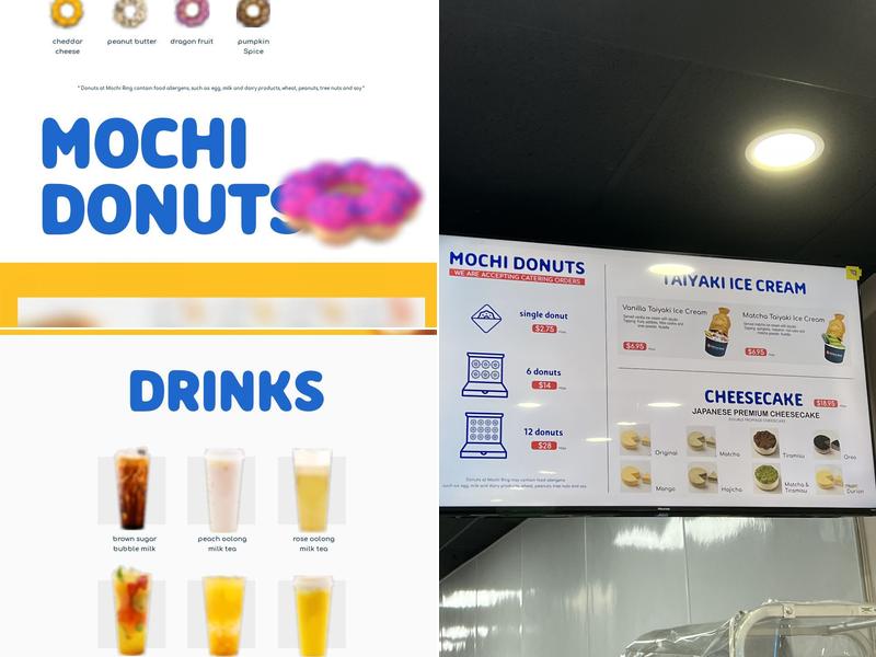 Mochi Ring Menu