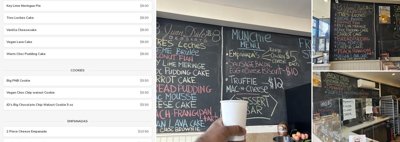 Juan Dulce Desserts LLC Menu