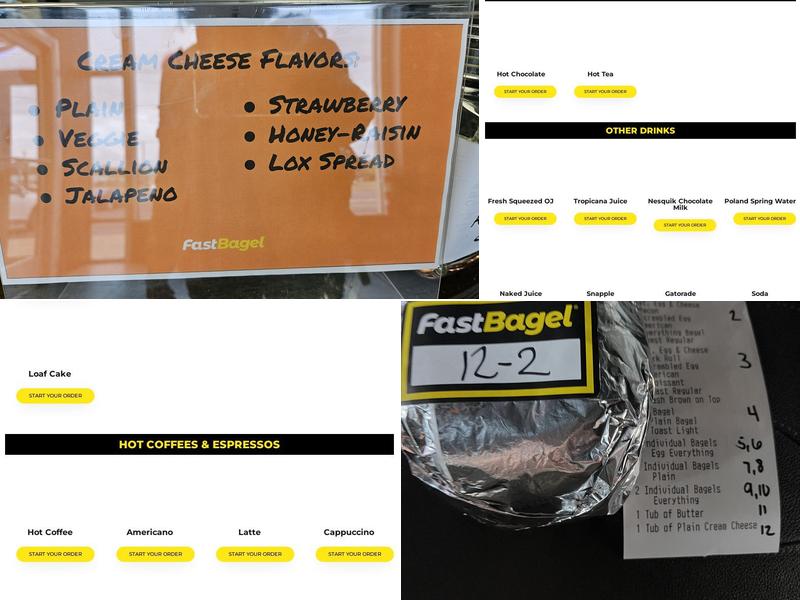 Fast Bagel - Woodbridge Menu