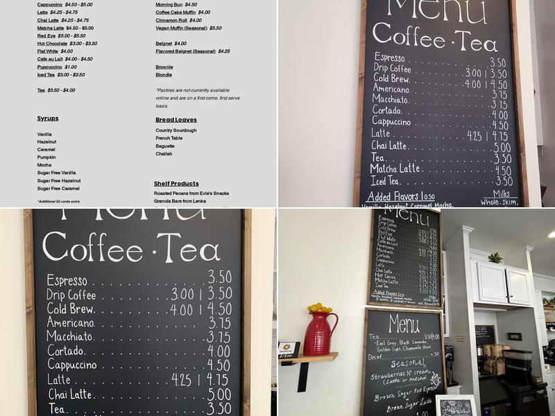 Twisted Grounds Menu