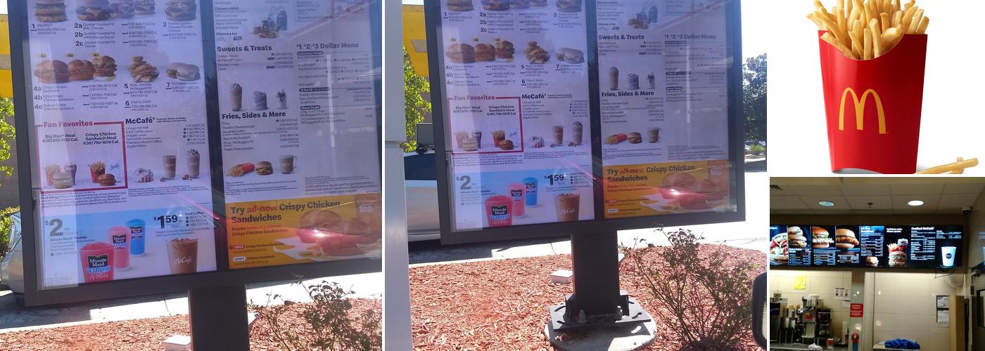 McDonald's Menu