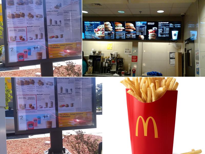 McDonald's Menu