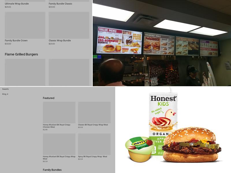 Burger King Menu