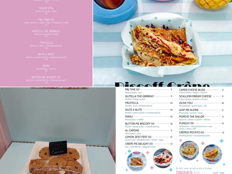 INCREPEABLE Menu