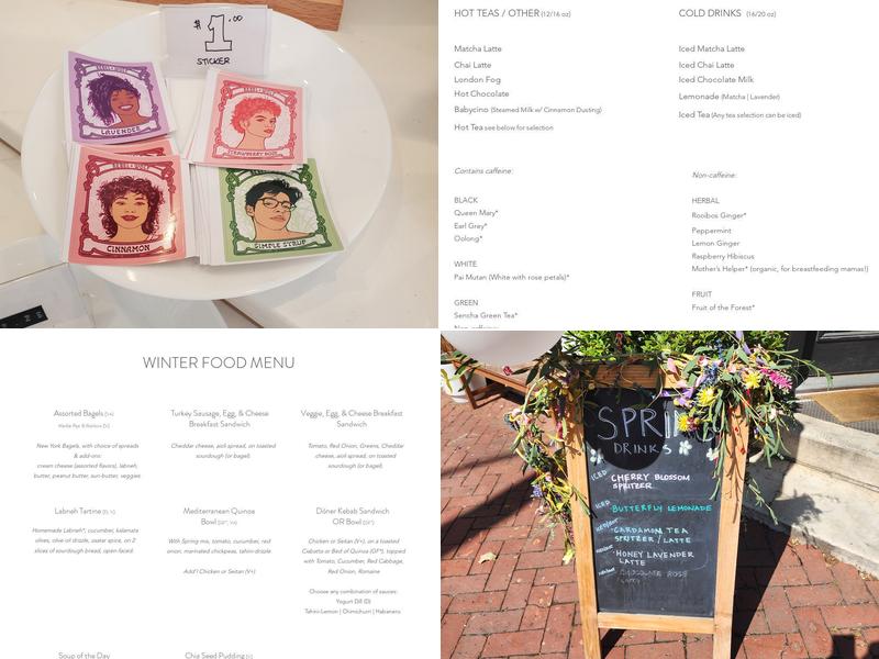 Rebel & Wolf Cafe Menu