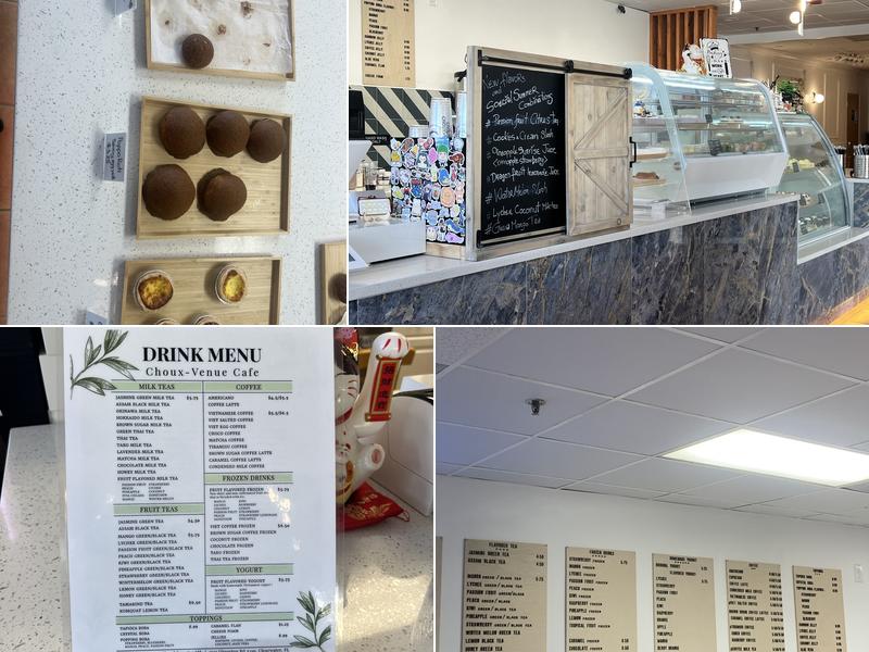 Choux-Venue Bakery Cafe Menu