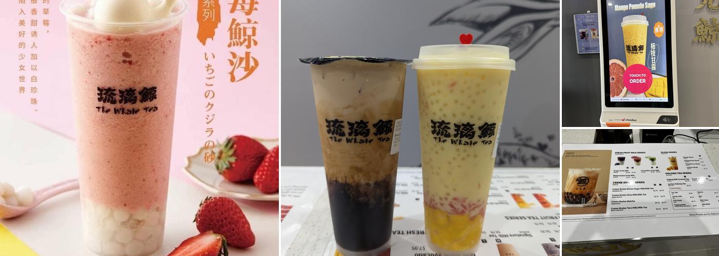 The Whale Tea Melville Menu