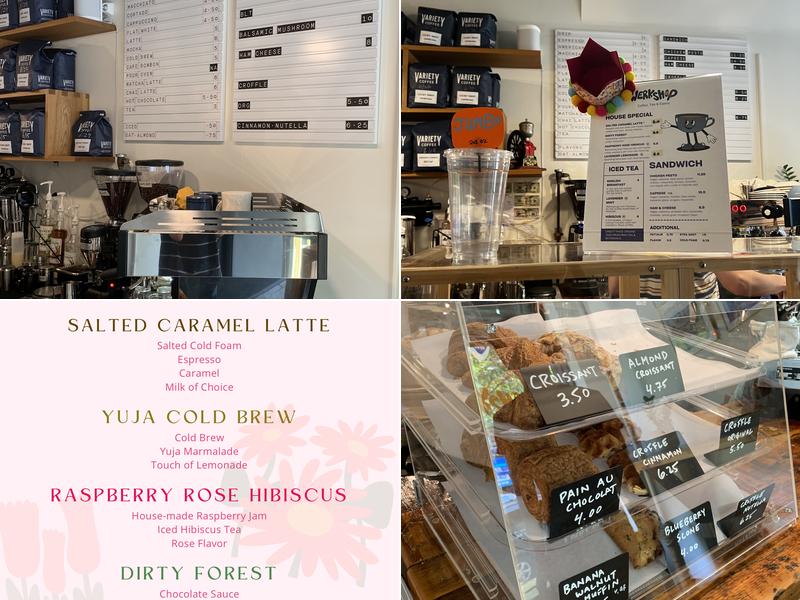 Werkshop Coffee Co. Menu