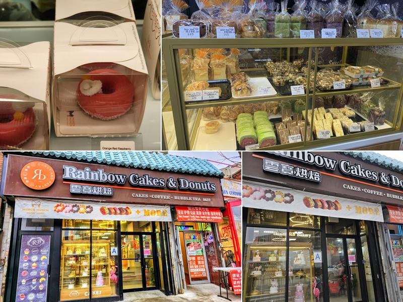 Rainbow Cakes & Donuts