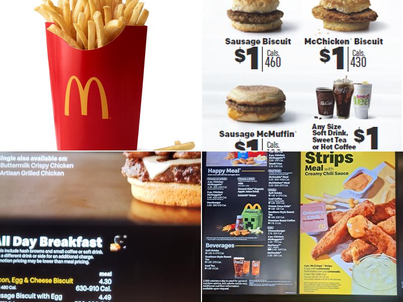 McDonald's Menu