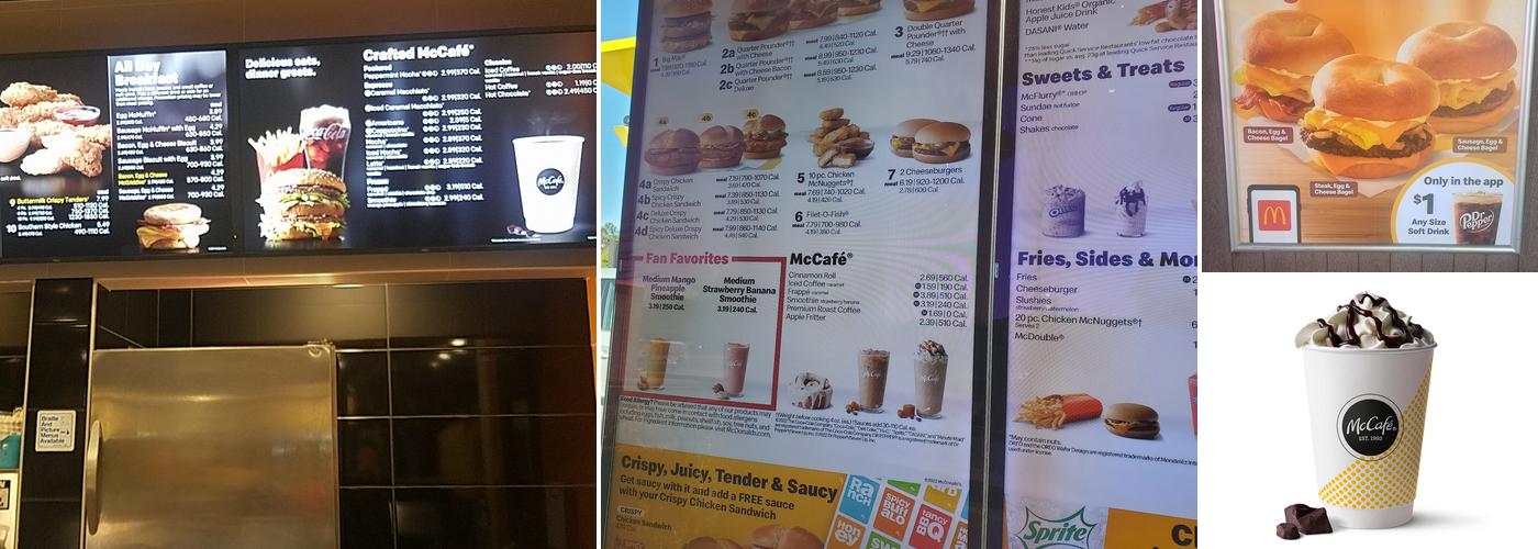 McDonald's Menu