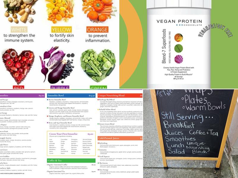 Healthy In Color Menu