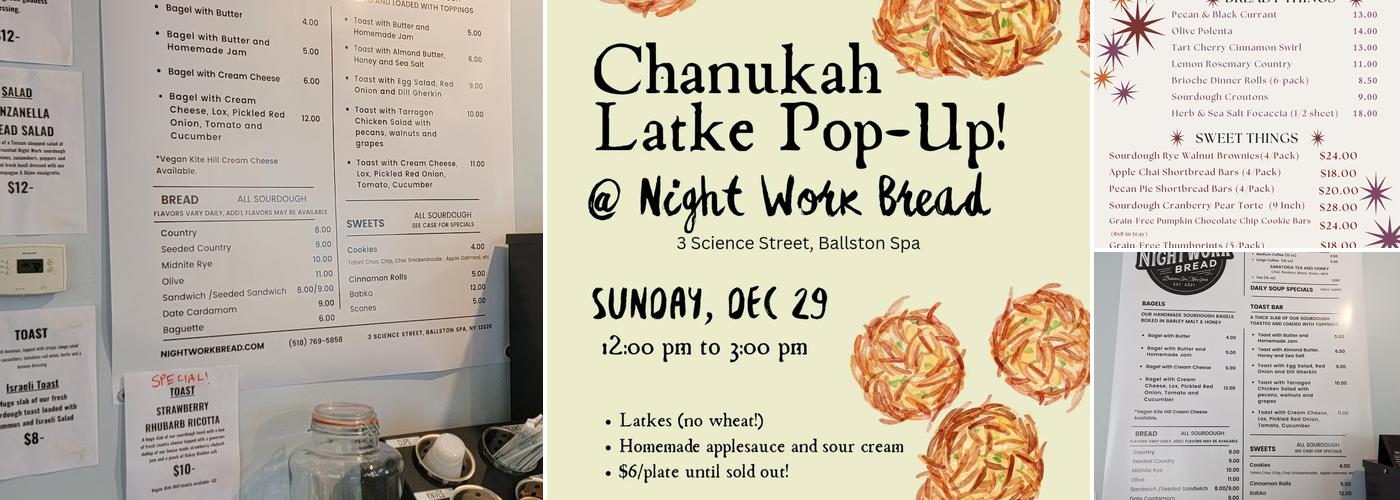 Night Work Bread Menu