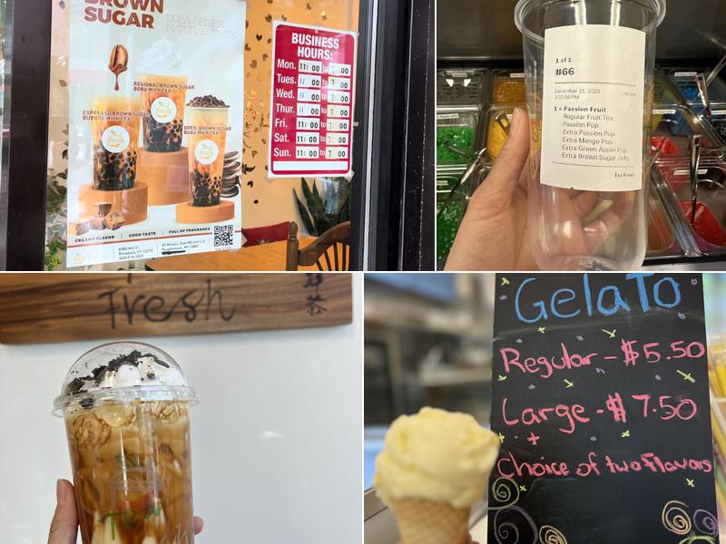 Tea Fresh Menu