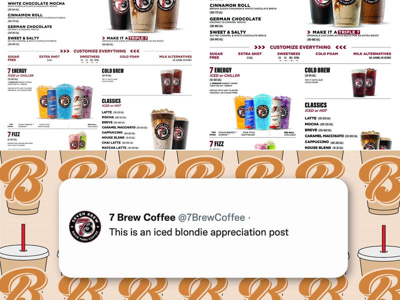7 Brew Coffee Menu