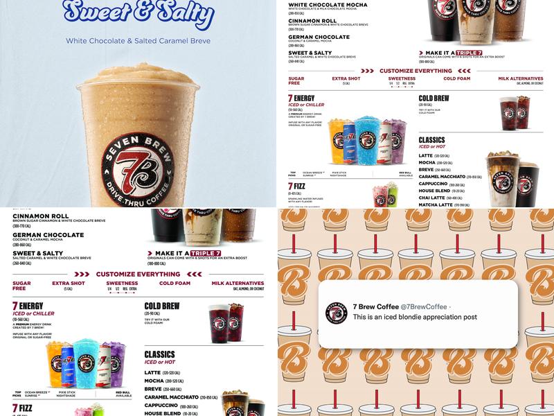 7 Brew Coffee Menu