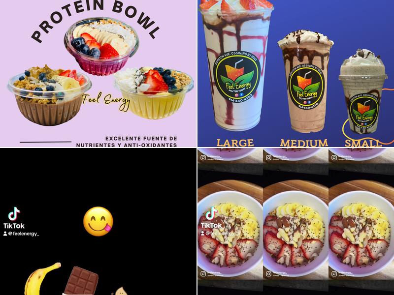 Feel Energy Menu