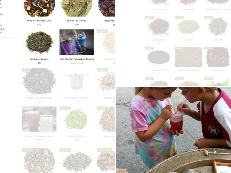 Teagevity Menu