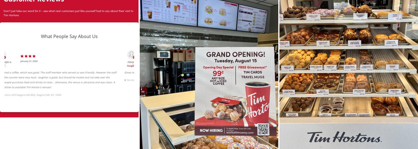 Tim Hortons Menu