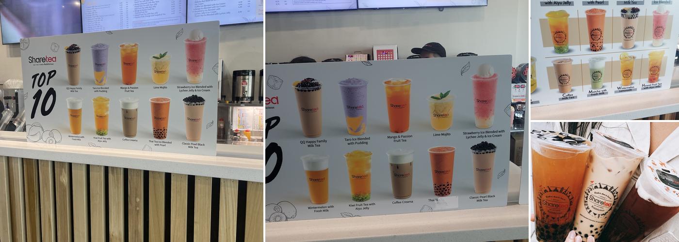 Sharetea Menu