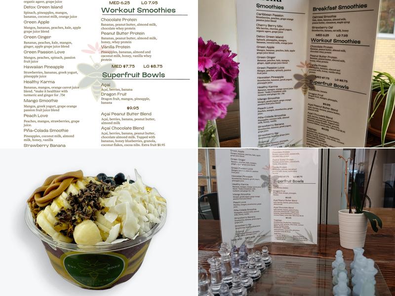 Fresh Sips Menu