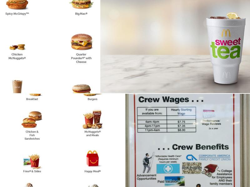 McDonald's Menu
