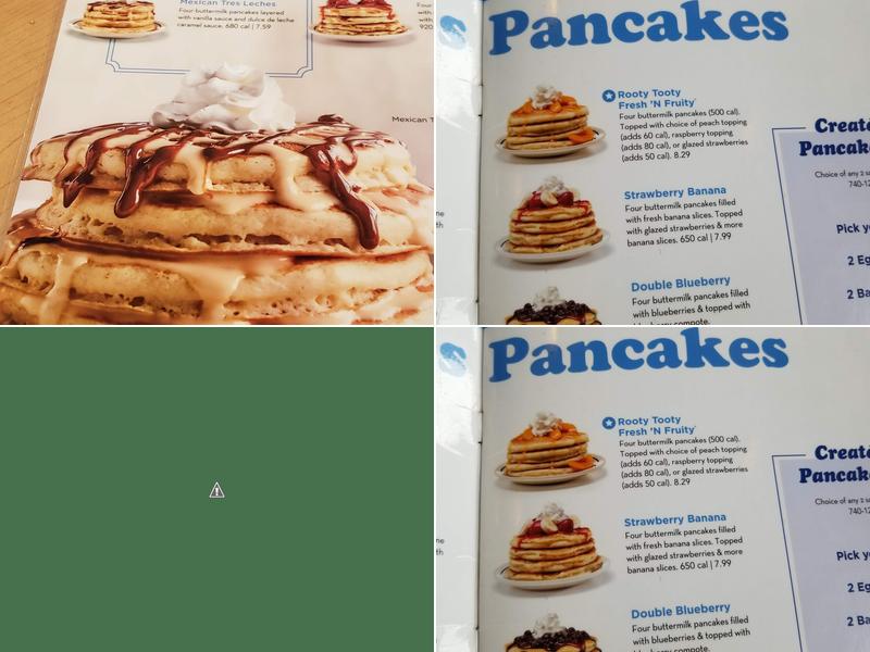 IHOP Menu