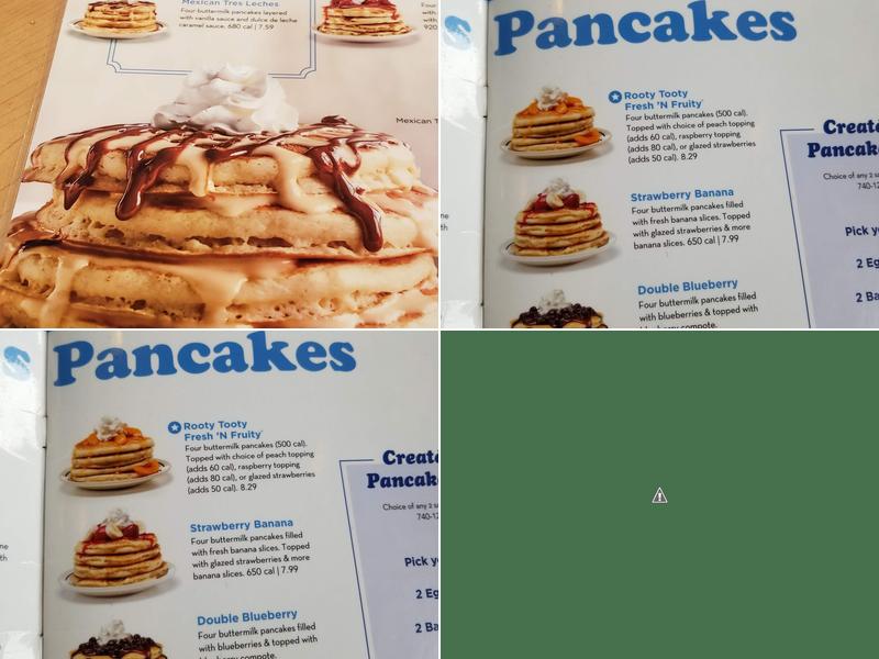 IHOP Menu