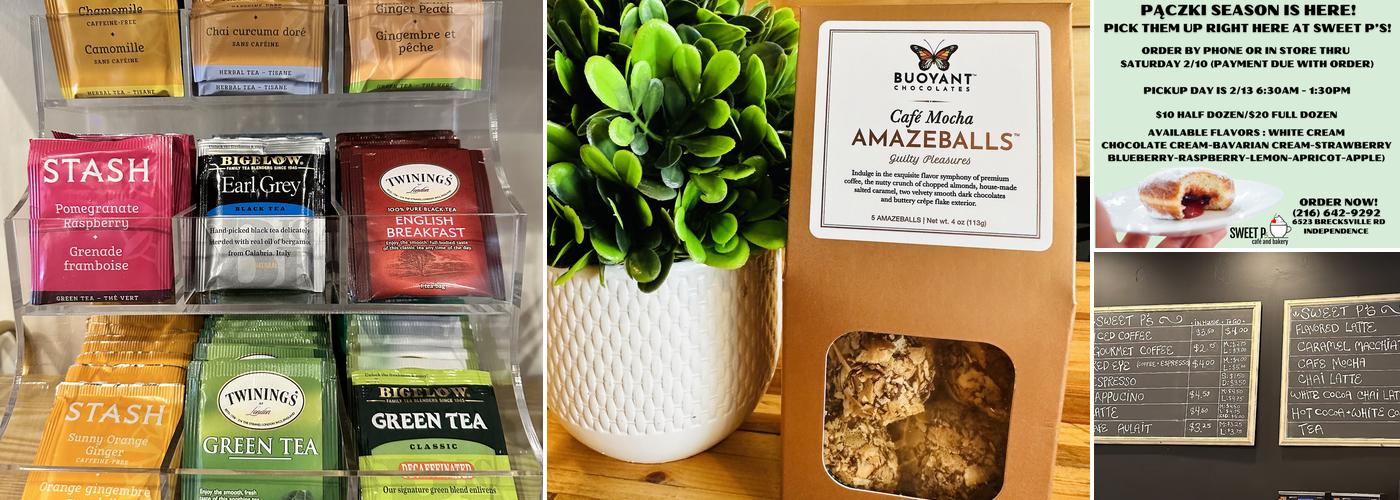 Sweet P's Cafe & Bakery Menu