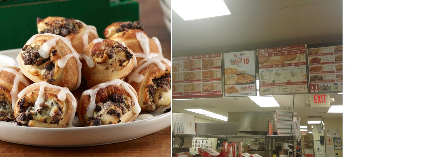 Papa Johns Pizza Menu