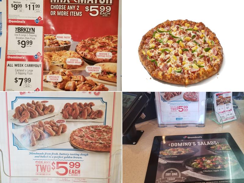 Domino's Pizza Menu