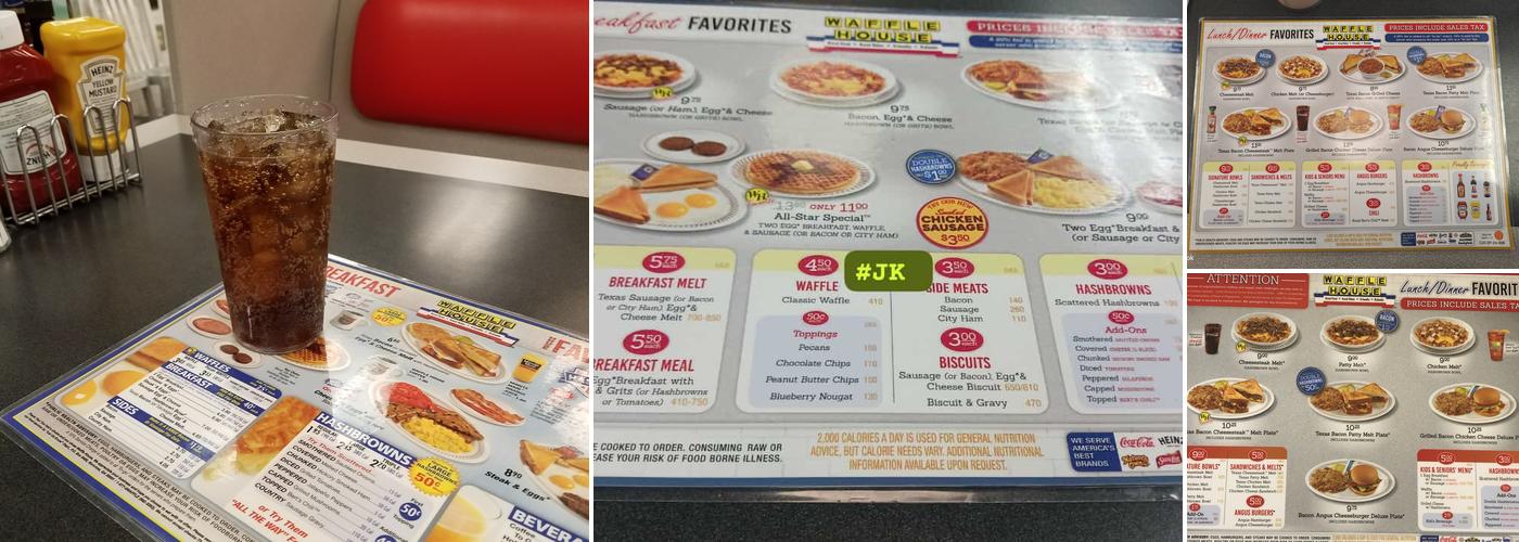 Waffle House Menu