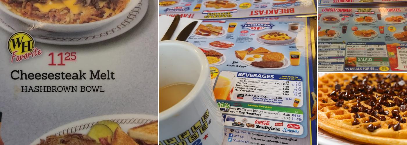 Waffle House Menu