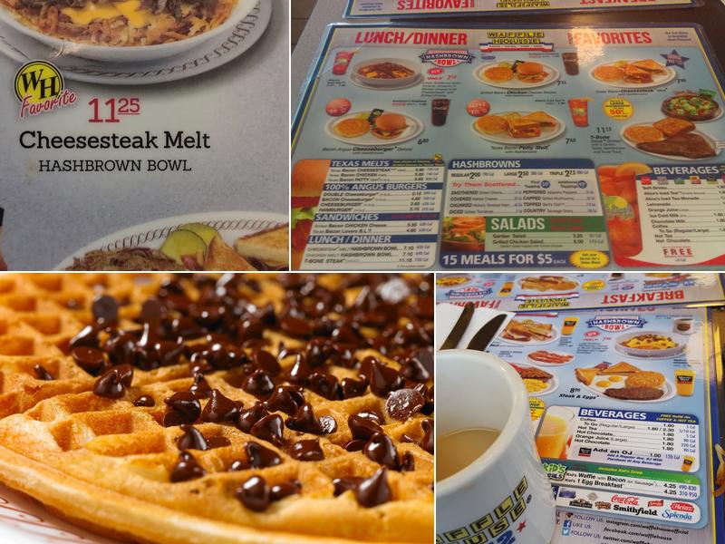Waffle House Menu