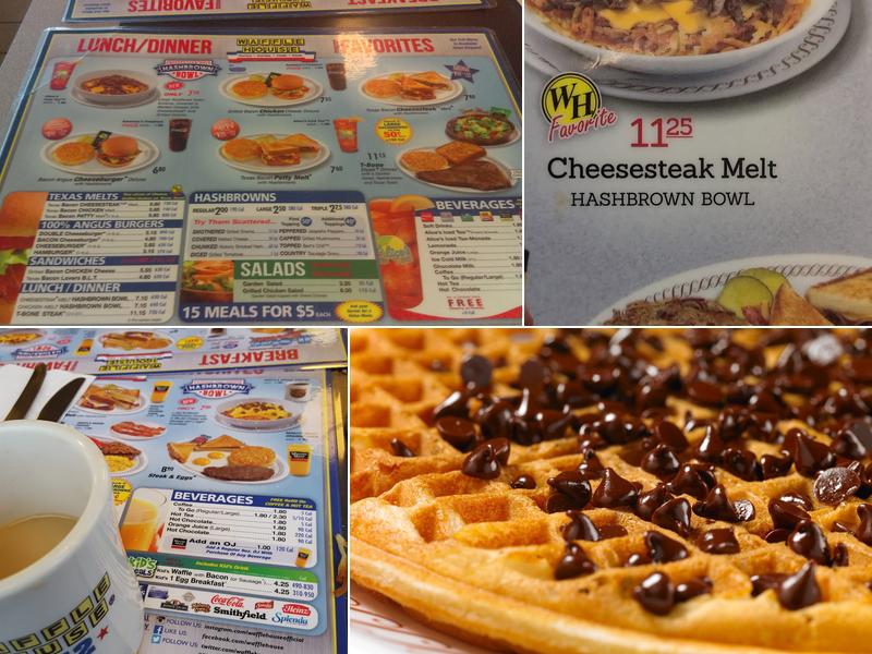 Waffle House Menu