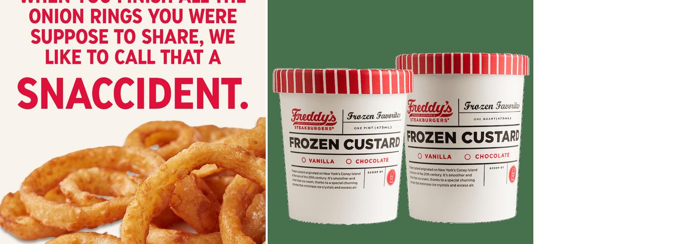 Freddy's Frozen Custard & Steakburgers Menu