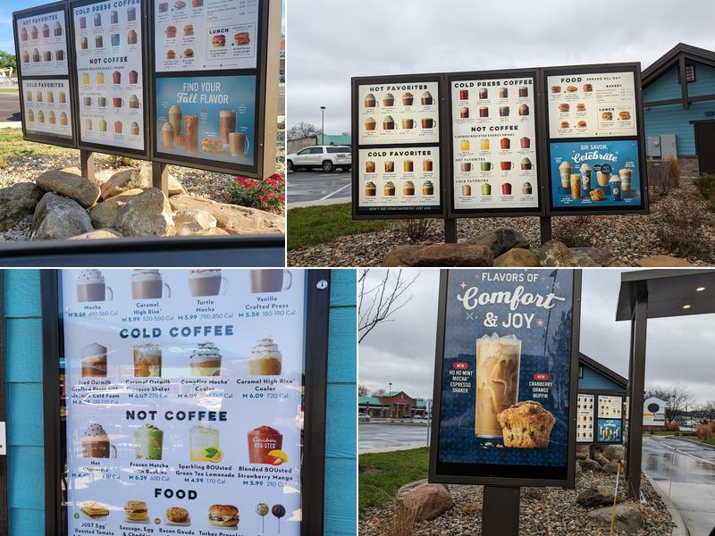 Caribou Coffee Menu