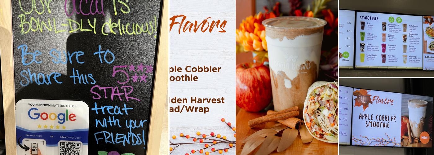 Bahia Bowls Canton Menu