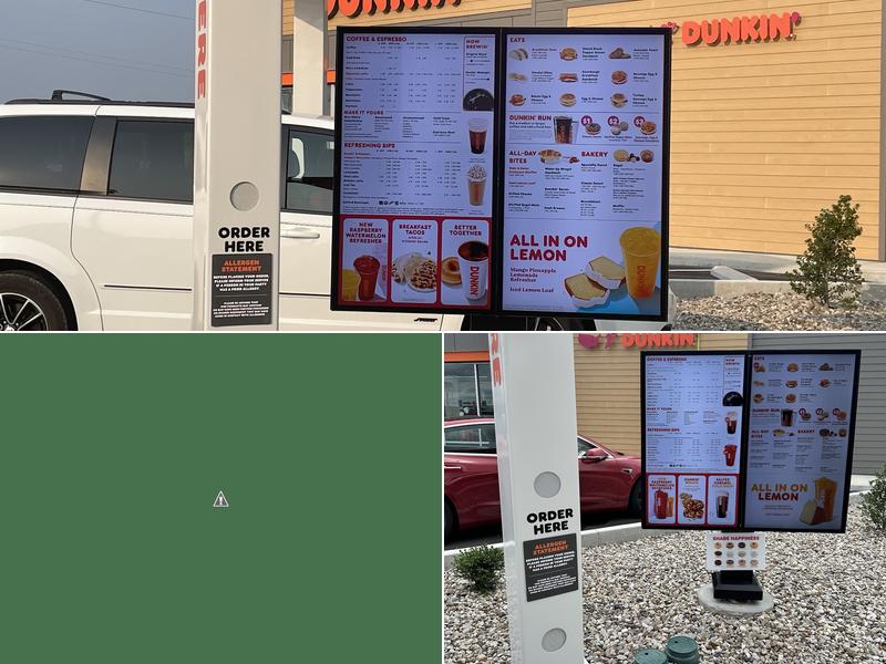 Dunkin' Menu