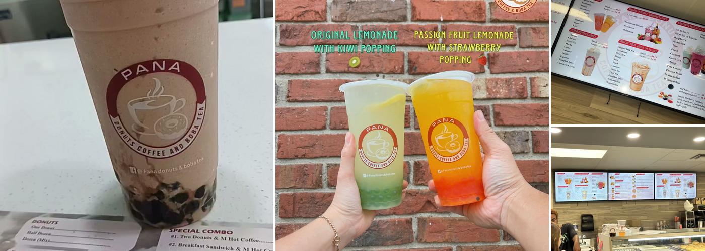 PANA Donuts & Boba Tea Menu