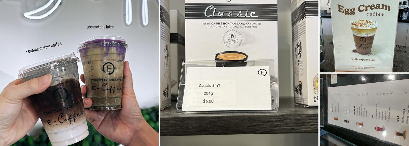 Trung Nguyen E-Coffee Menu