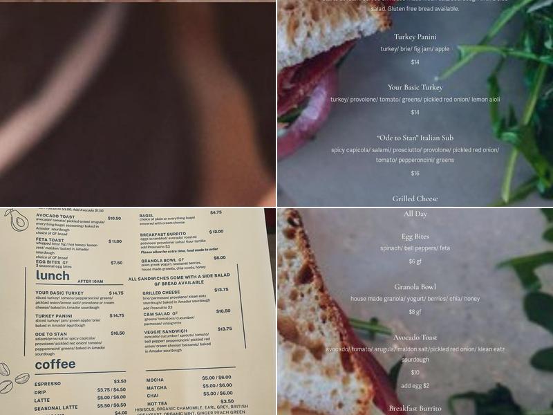 Church and Main Menu