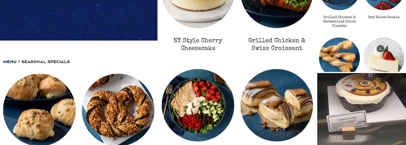 Paris Baguette Menu