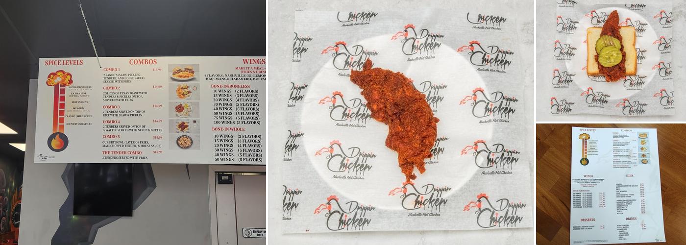 DRIPPIN CHICKEN Menu