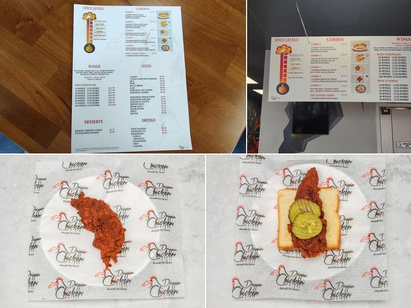 DRIPPIN CHICKEN Menu